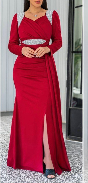 لباس مجلسی و شب ماکسی مدل کارامل