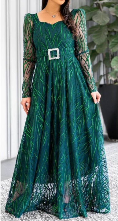 لباس مجلسی و شب ماکسی مدل نازنین