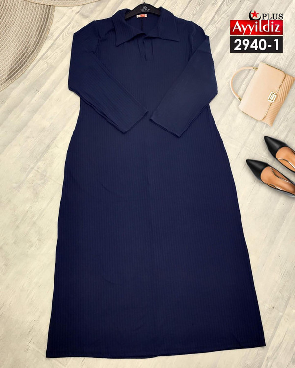 پیراهن راحتی زنانه سایز بزرگ کد 2940