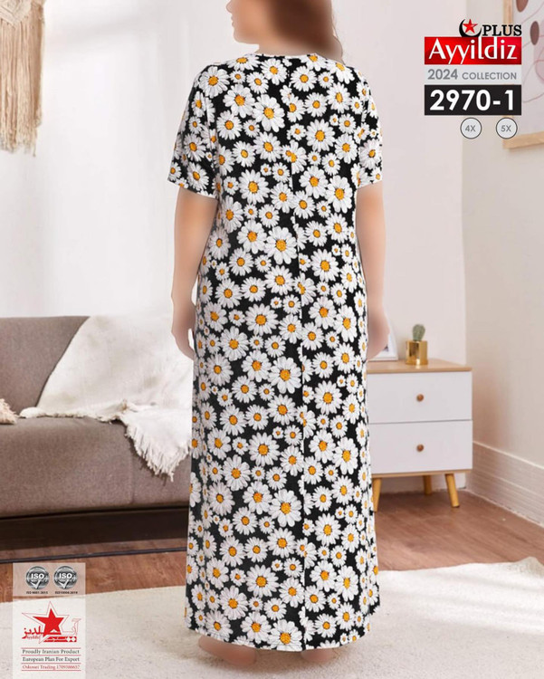 پیراهن مجلسی سایز بزرگ کد 2970