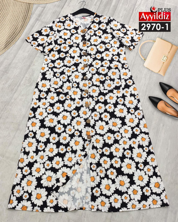 پیراهن مجلسی سایز بزرگ کد 2970