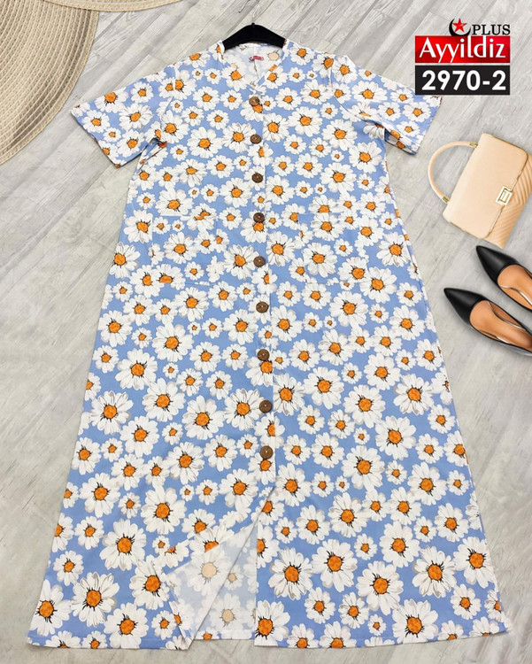 پیراهن مجلسی سایز بزرگ کد 2970