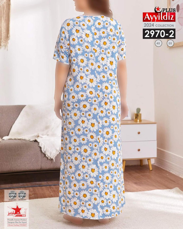 پیراهن مجلسی سایز بزرگ کد 2970