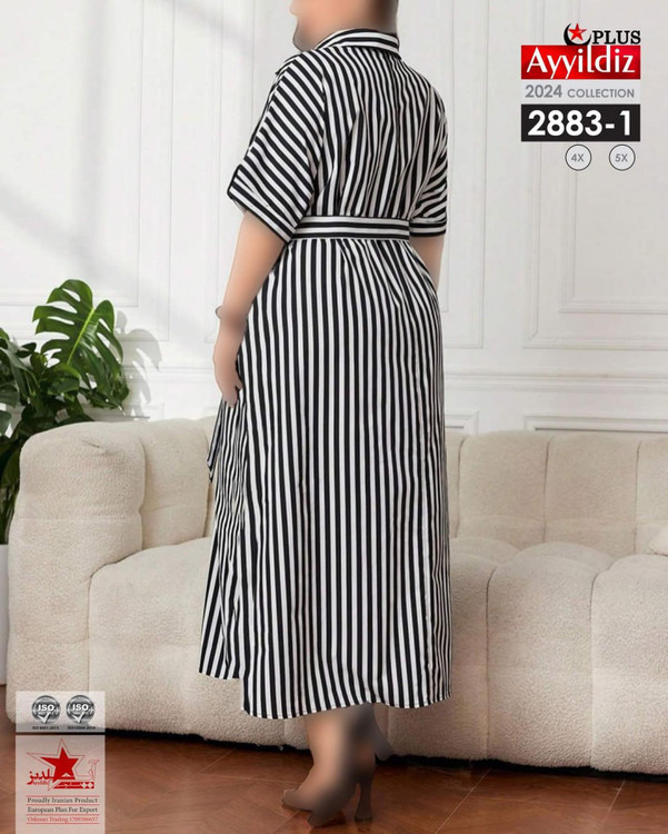 پیراهن مجلسی سایز بزرگ کد 2883