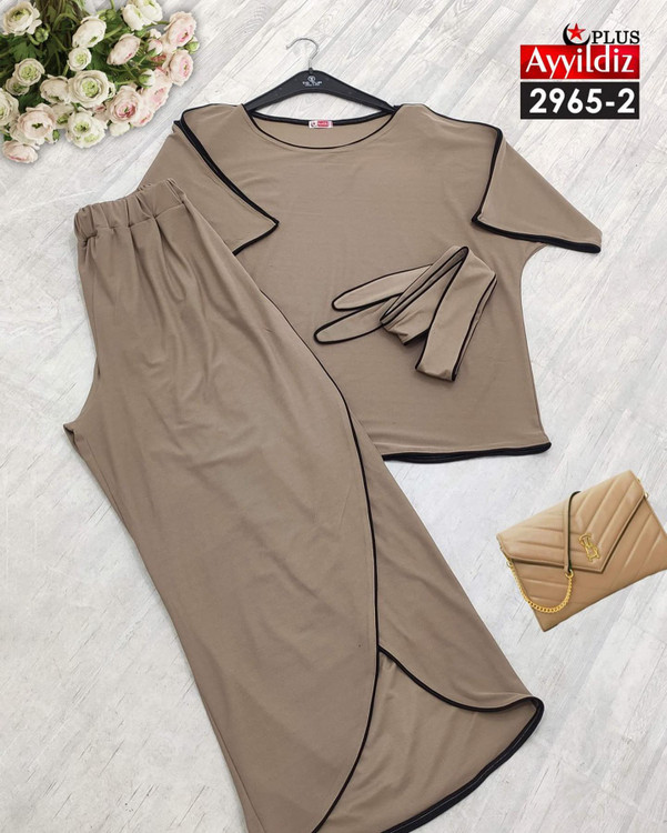 ست بلوز شلوار مجلسی سایز بزرگ کد 2965