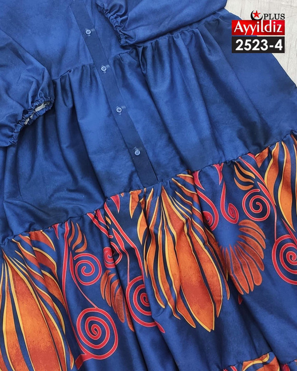 پیراهن مجلسی سایز بزرگ کد 2523