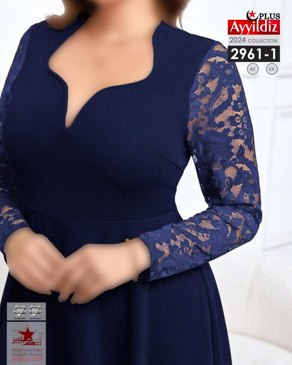 تونیک مجلسی سایز بزرگ کد 2961