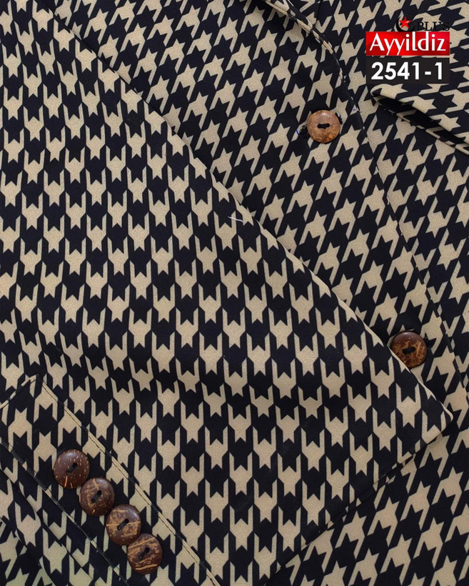 کت پائیزه زنانه سایز بزرگ کد 2541