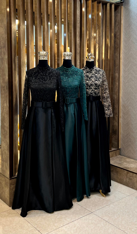 لباس مجلسی و شب ماکسی مدل محیا۵