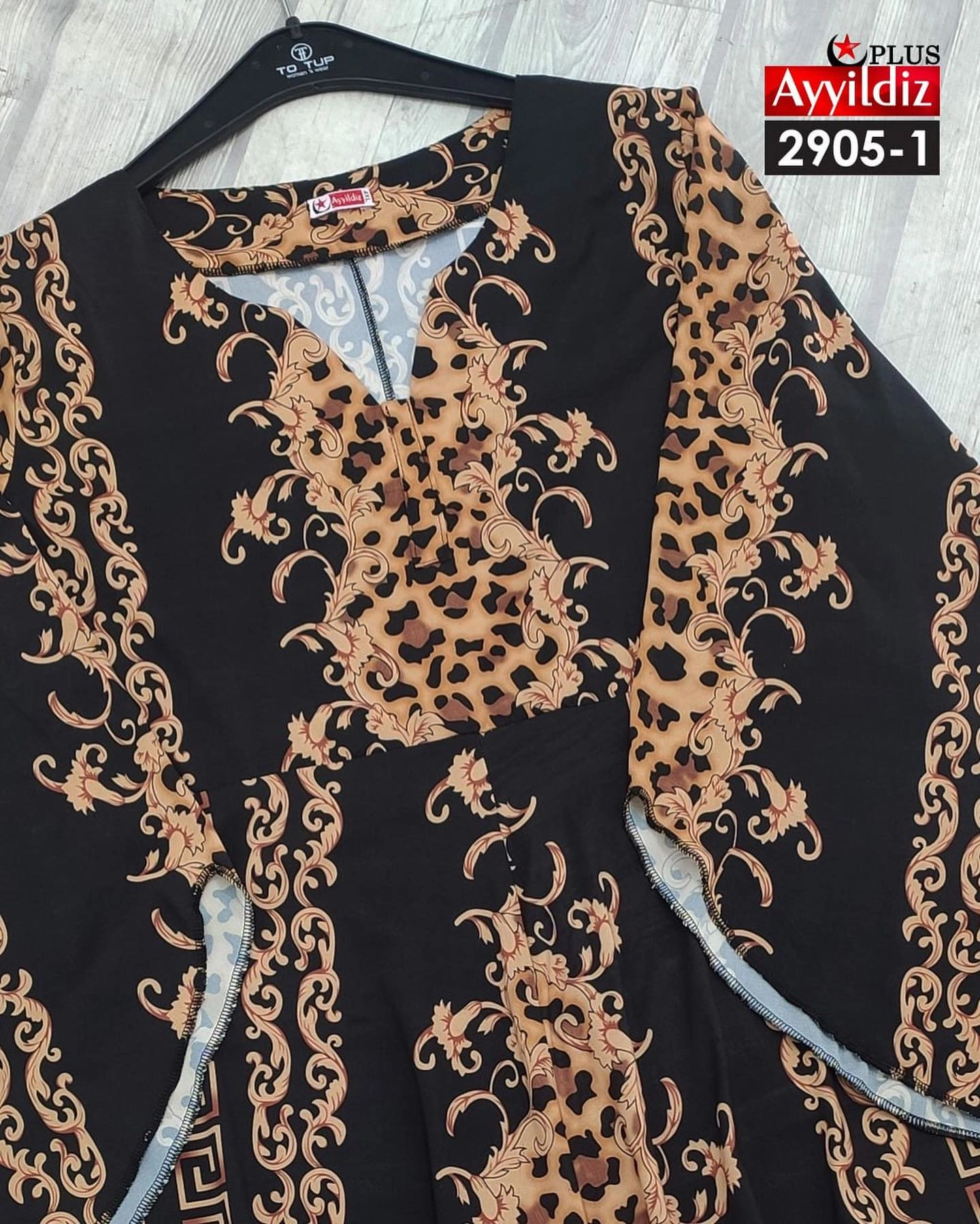 پیراهن مجلسی زنانه سایز بزرگ کد 2905