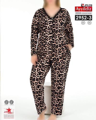 ست بلوز شلوار مجلسی زنانه سایز بزرگ کد 2952