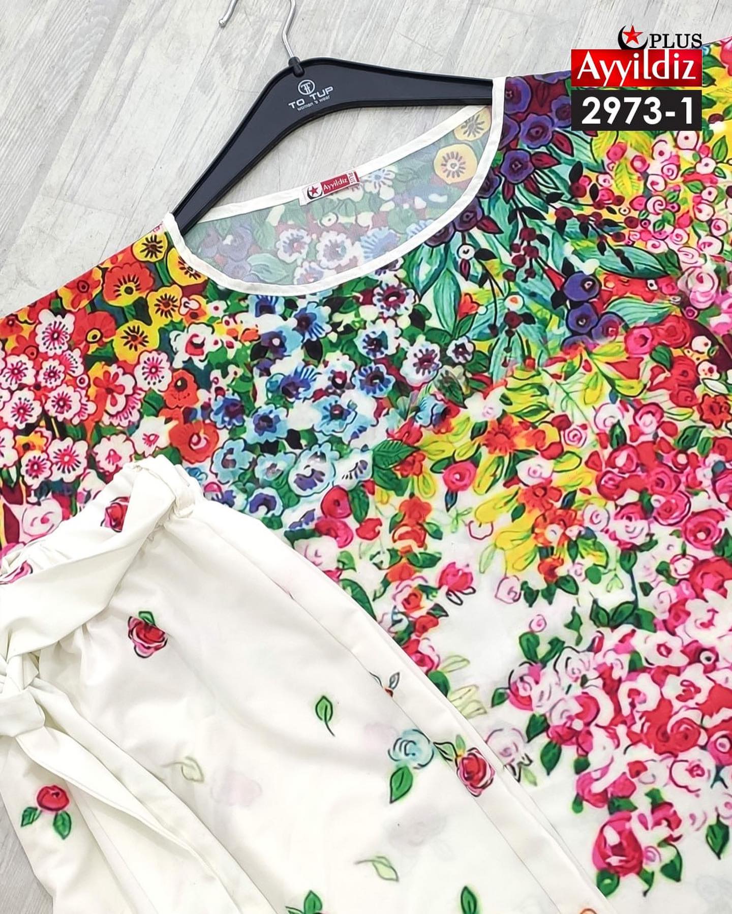 ست بلوز شلوار مجلسی سایز بزرگ کد 2973