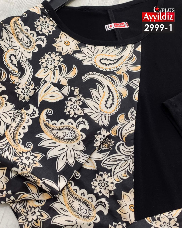 پیراهن مجلسی زنانه سایز بزرگ کد 2999