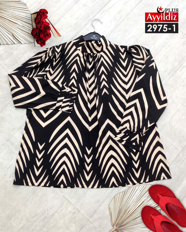 شومیز مجلسی زنانه سایز بزرگ کد 2975