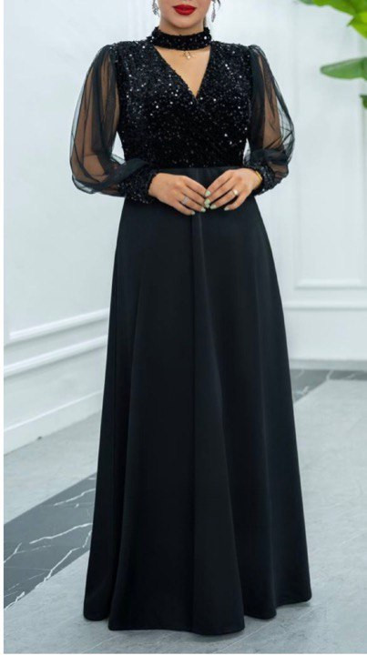 لباس مجلسی و شب ماکسی مدل گلشن