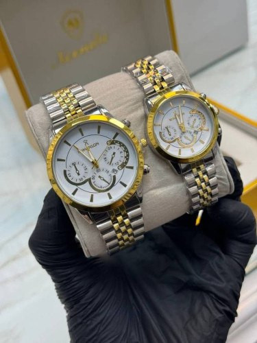 ست ساعت زنانه و مردانه مارک رومانسون بنداستیل کد 369426