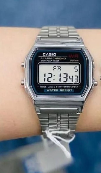 ساعت کاسیو نوستالژی نقرهای 369153