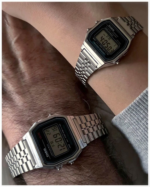 ساعت کاسیو نوستالژی نقرهای 369153