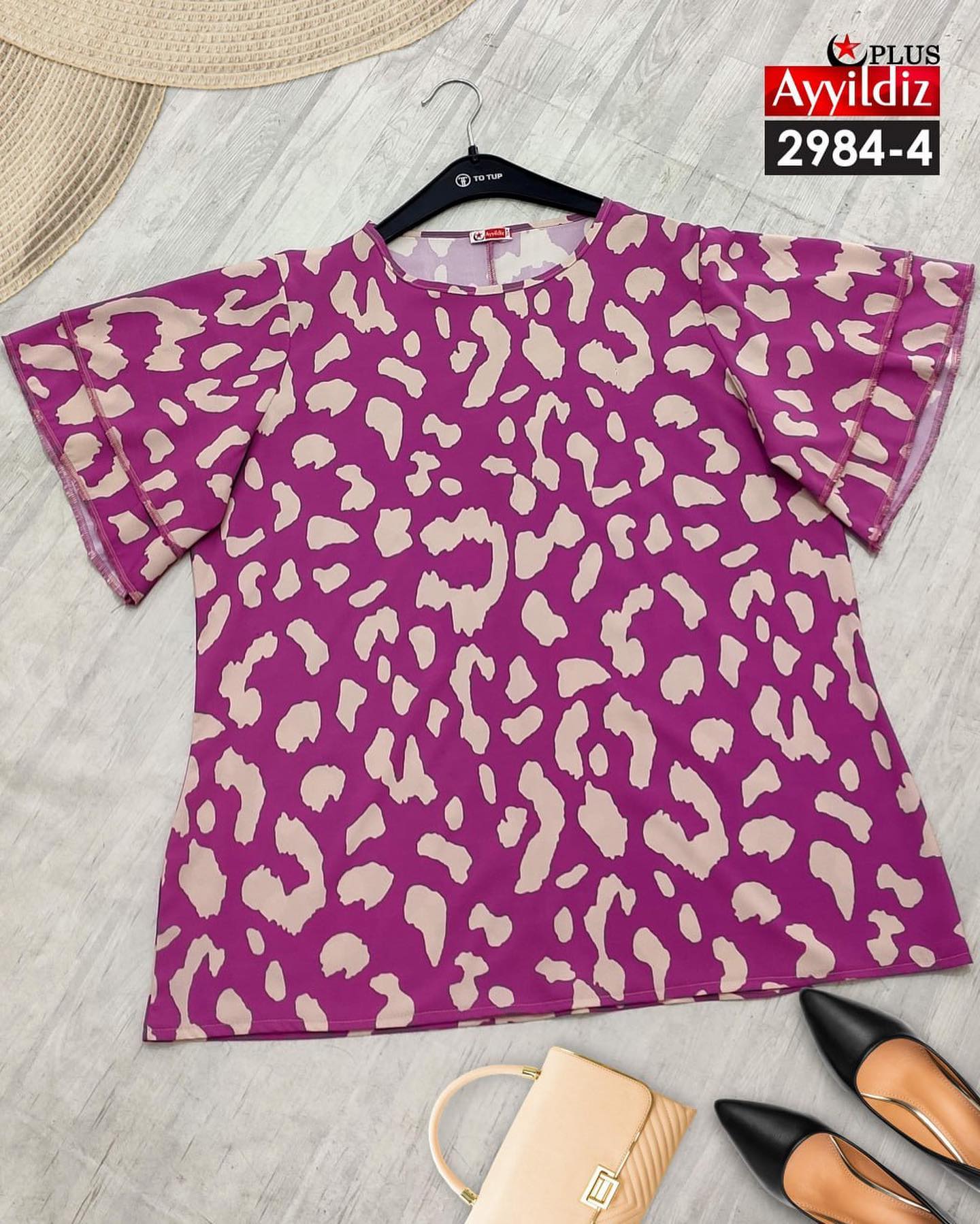 شومیز مجلسی سایز بزرگ کد 2984