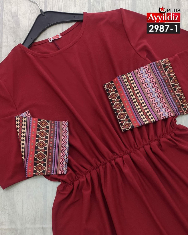 تونیک مجلسی زنانه سایز بزرگ کد 2987