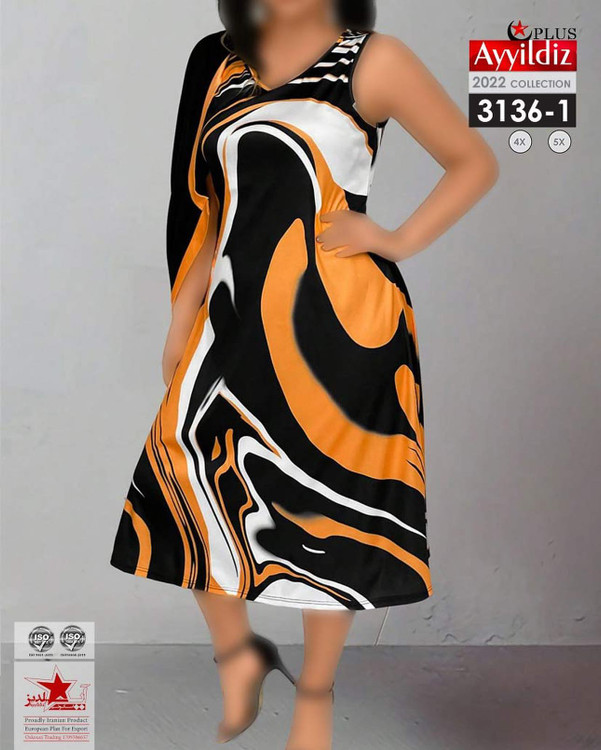 کت و سارافون زنانه سایز بزرگ کد 3136