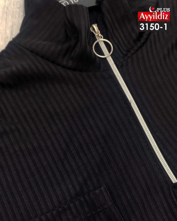 پیراهن نخی اسپورت زنانه سایز بزرگ کد 3150