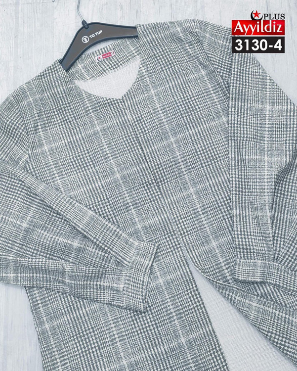 کت مجلسی پائیزه زنانه سایز بزرگ کد 3130