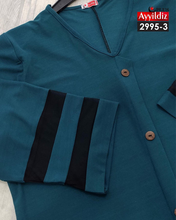 شومیز مجلسی زنانه سایز بزرگ کد 2995