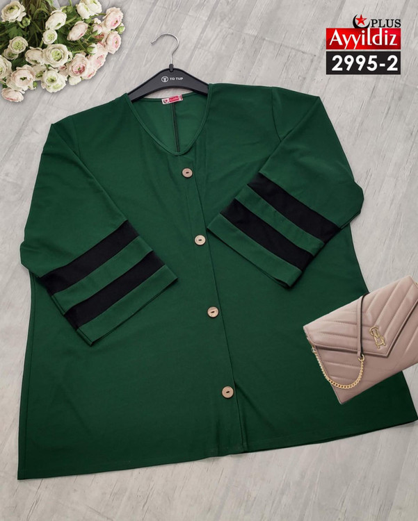 شومیز مجلسی زنانه سایز بزرگ کد 2995