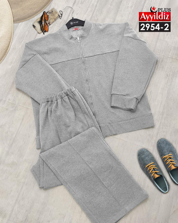 سیوشرت شلوار کرکدار سایز بزرگ کد 2954