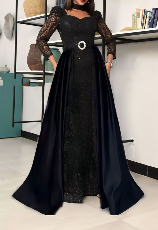 لباس مجلسی و شب ماکسی مدل تیفانی