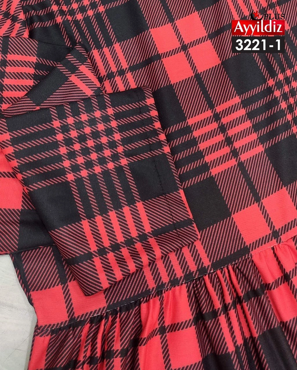 تونیک خاص کریسمس سایز بزرگ کد 3221