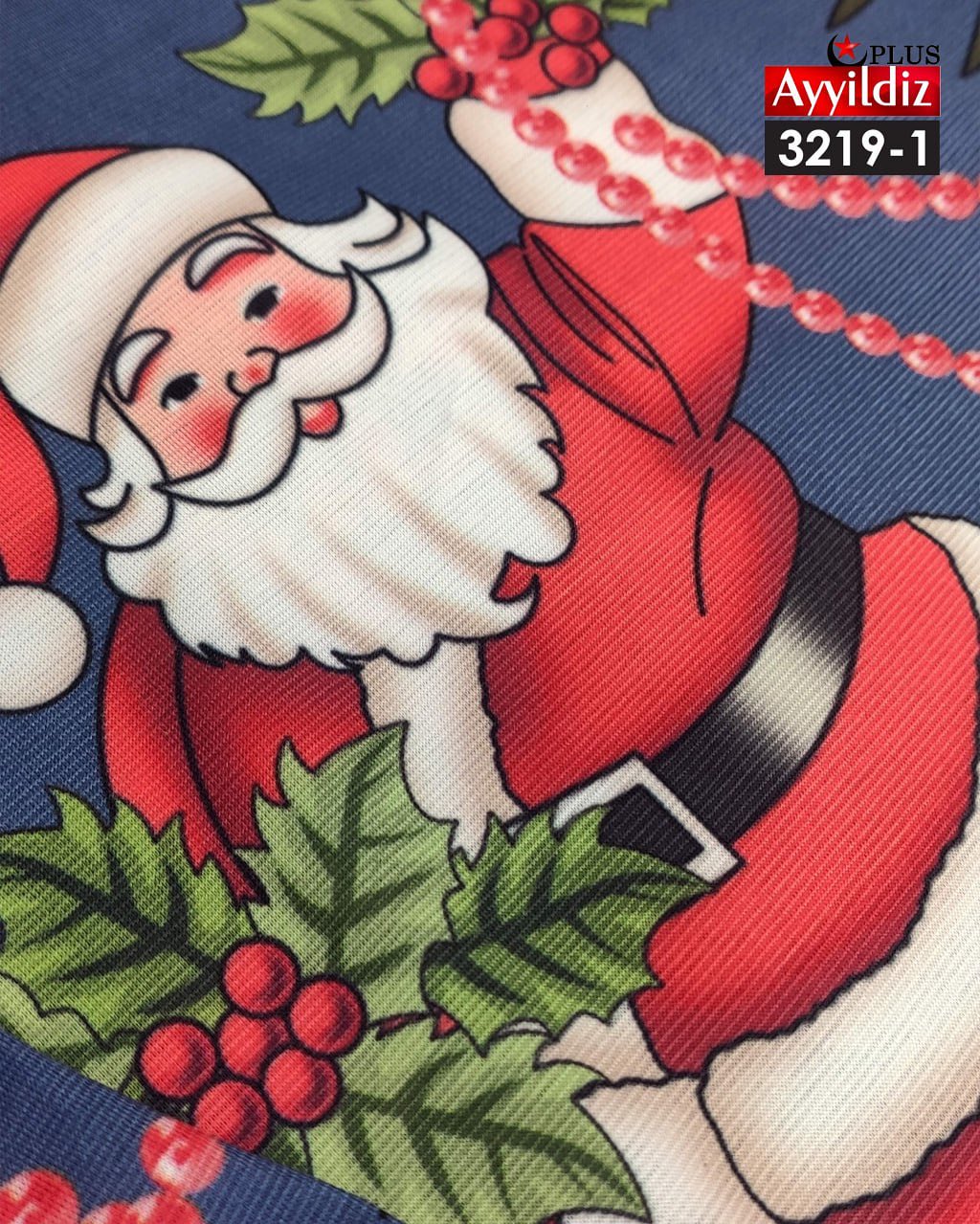 پیراهن کریسمسی زنانه سایز بزرگ کد 3219