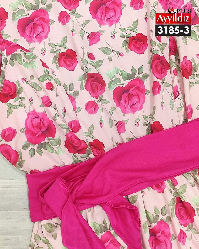 پیراهن عروسکی زنانه سایز بزرگ کد 3185