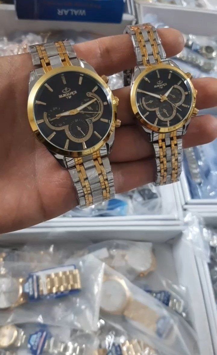 ست ساعت زنانه و مردانه مارک الگانس  ELEGANCE VIP کد 369525