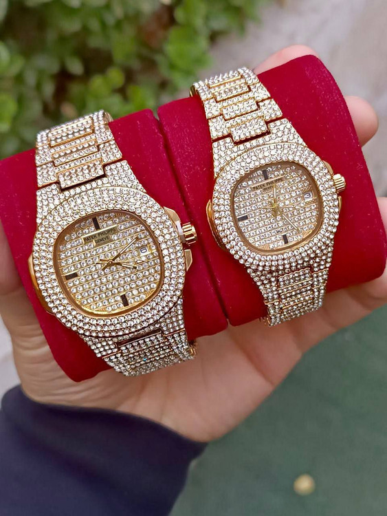 ساعت فول نگین پتک فیلیپ Patek philippe کد 369520