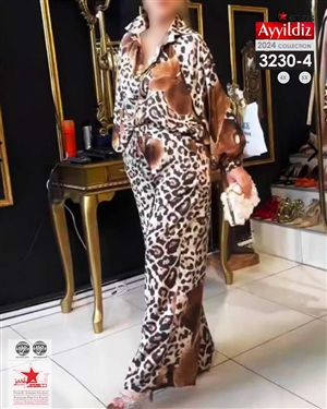 ست بلوز شلوار زنانه مجلسی سایز بزرگ کد 3230