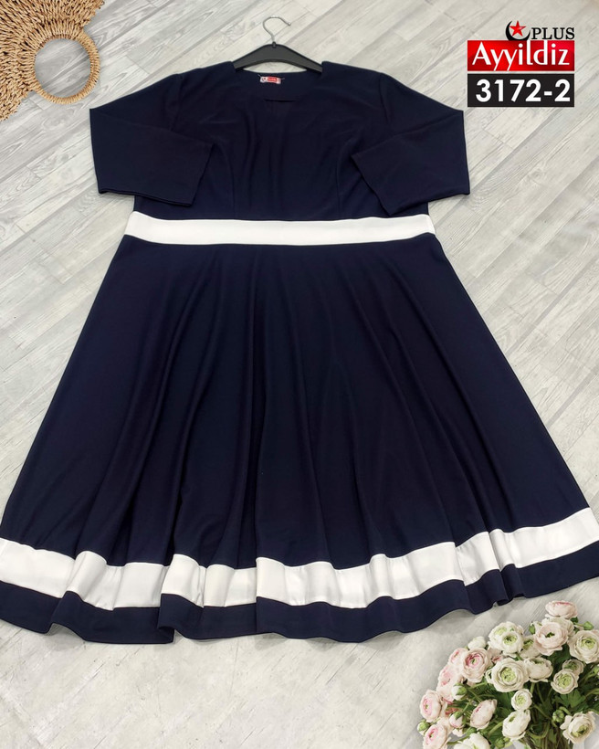پیراهن مجلسی سایز بزرگ کد 3172
