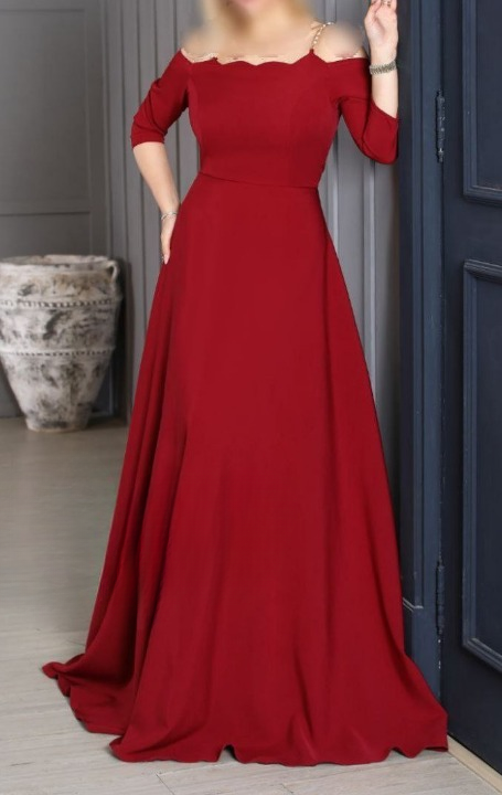 لباس مجلسی و شب ماکسی مدل آلاله