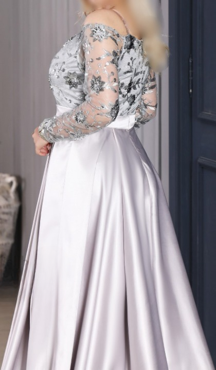 لباس مجلسی زنانه و شب ماکسی مدل آیگل 3