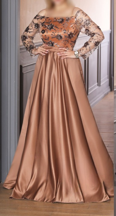 لباس مجلسی زنانه و شب ماکسی مدل آیگل 3