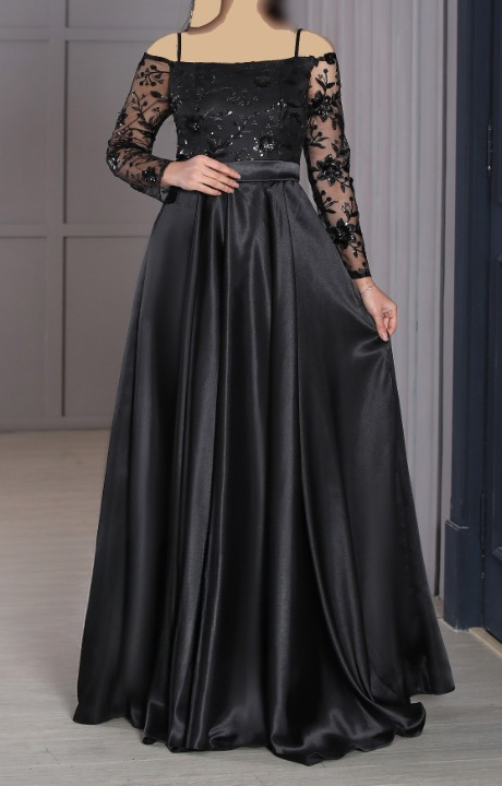 لباس مجلسی زنانه و شب ماکسی مدل آیگل 3