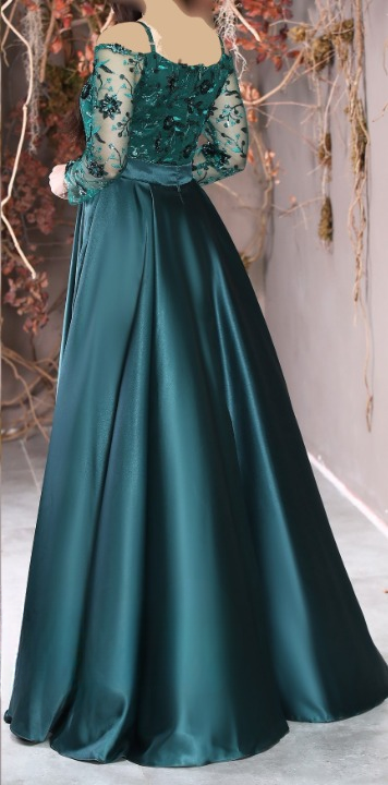 لباس مجلسی زنانه و شب ماکسی مدل آیگل 3