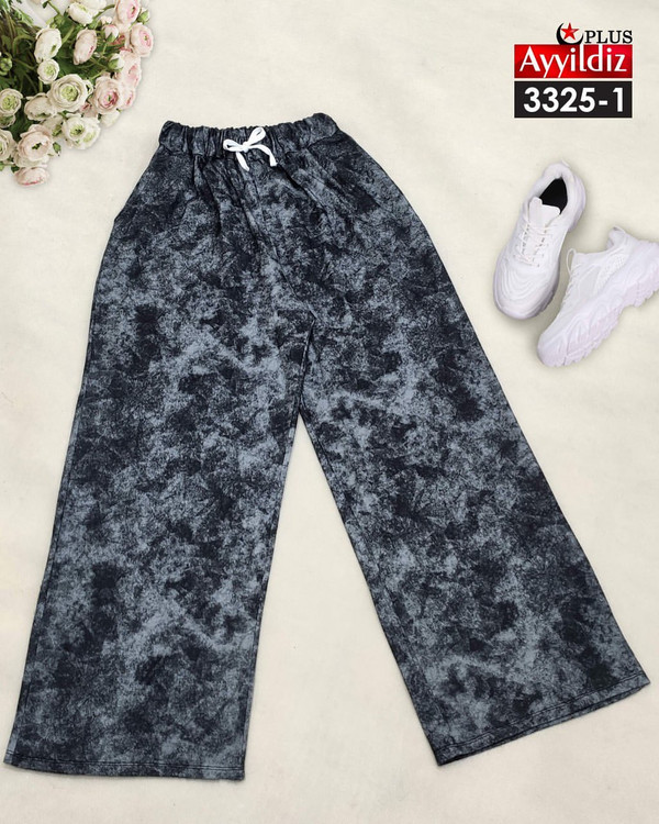 شلوار راحتی زنانه سایز بزرگ کد 3325