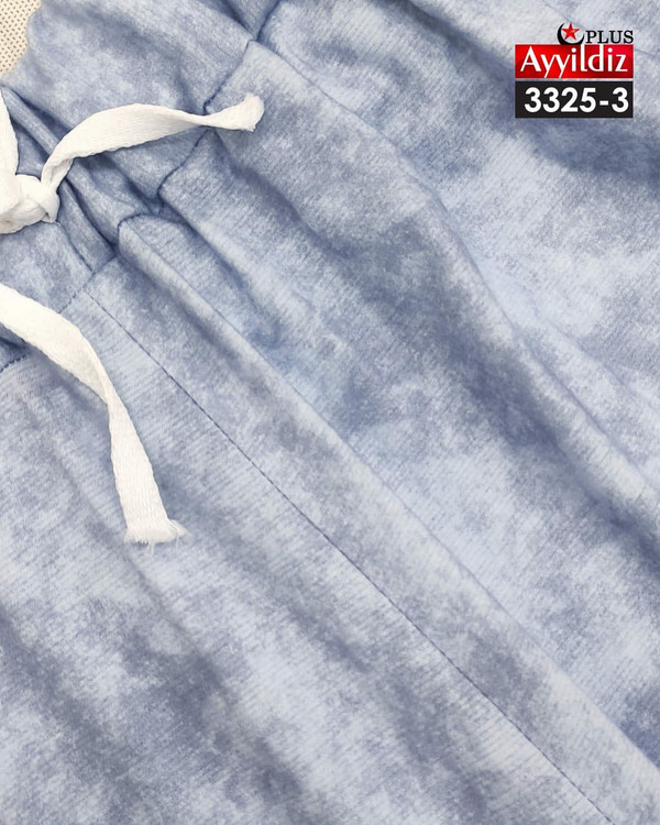 شلوار راحتی زنانه سایز بزرگ کد 3325