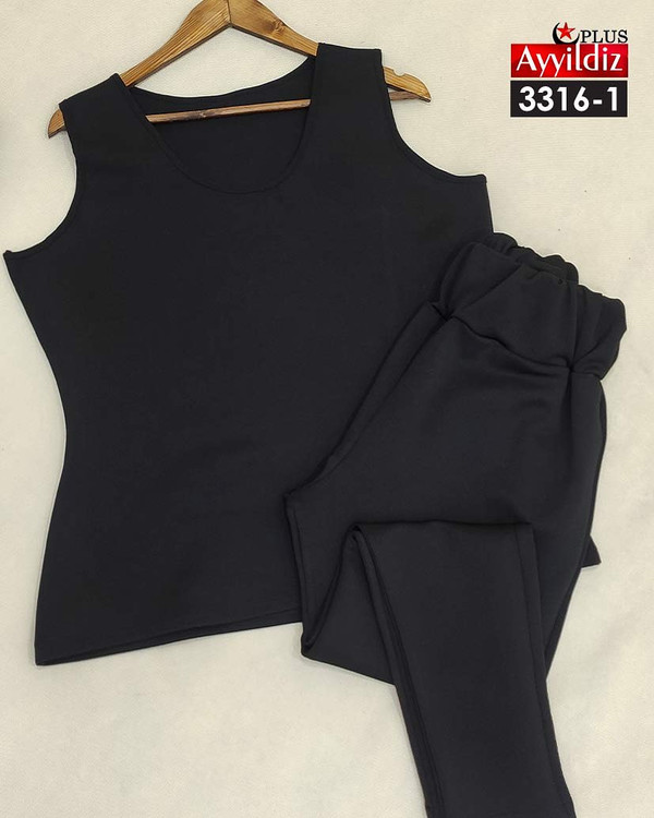 ست سه تیکه سیوشرت شلوار اسپورت سایز بزرگ کد 3316