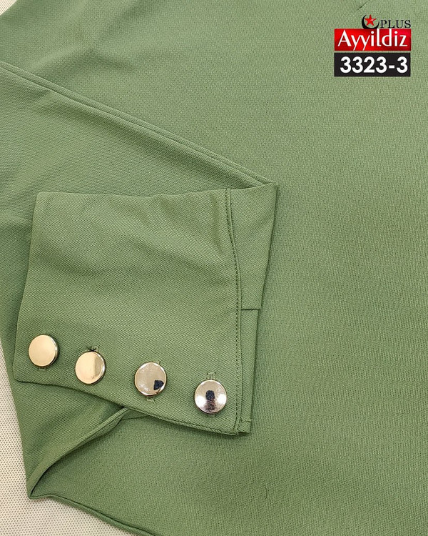 شومیز مجلسی زنانه سایز بزرگ کد 3323