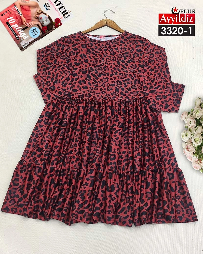 تونیک مجلسی زنانه سایز بزرگ کد 3320