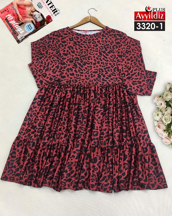 تونیک مجلسی زنانه سایز بزرگ کد 3320