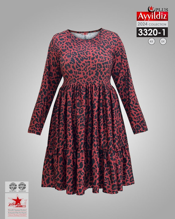 تونیک مجلسی زنانه سایز بزرگ کد 3320